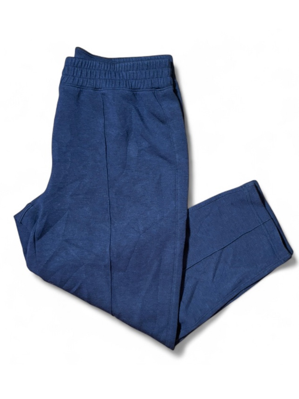 SPANX AirEssentials Brushed Slim Straight Pant Navy Petite XL - Picture 5 of 5